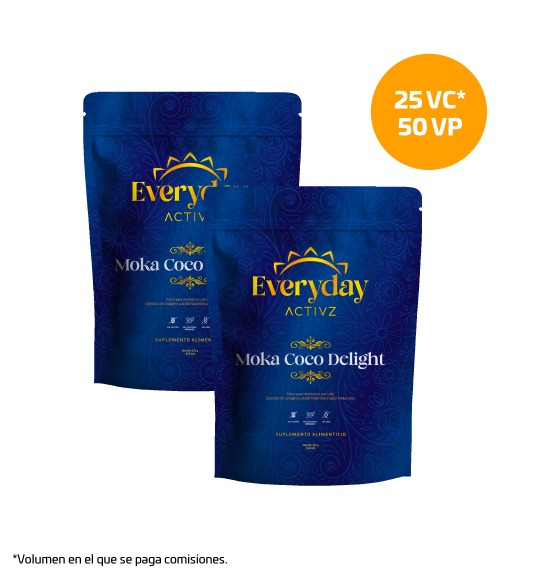 2 BOLSAS DE CAFE MOKA COCO DELIGHT